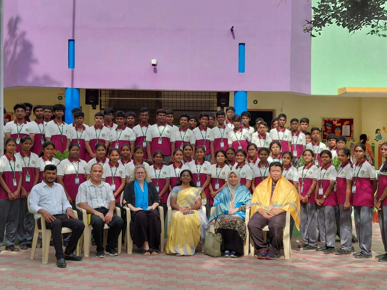 From Prague to India: Sharing Knowledge and Connecting Students